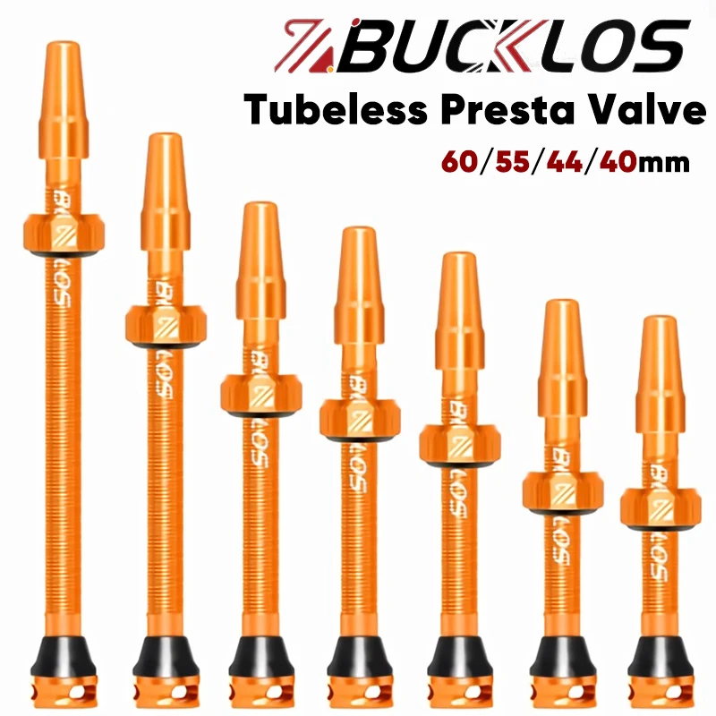 Tubeless Valve Core - BUCKLOS велосипедный клапан Presta 40/44 мм