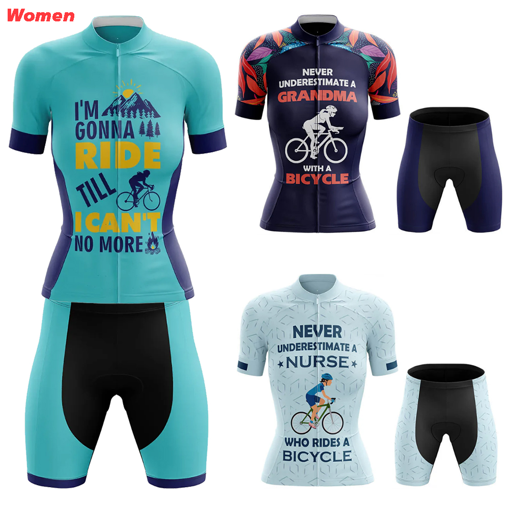 Mountain Biking Outfits Women - Новая бабушка, одежда для велоспорта из