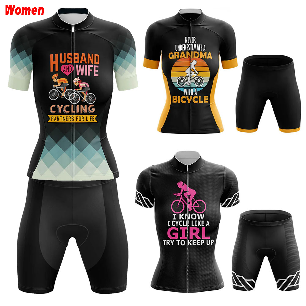 Mountain Biking Outfits Women - Одежда для велоспорта из полиэстера для