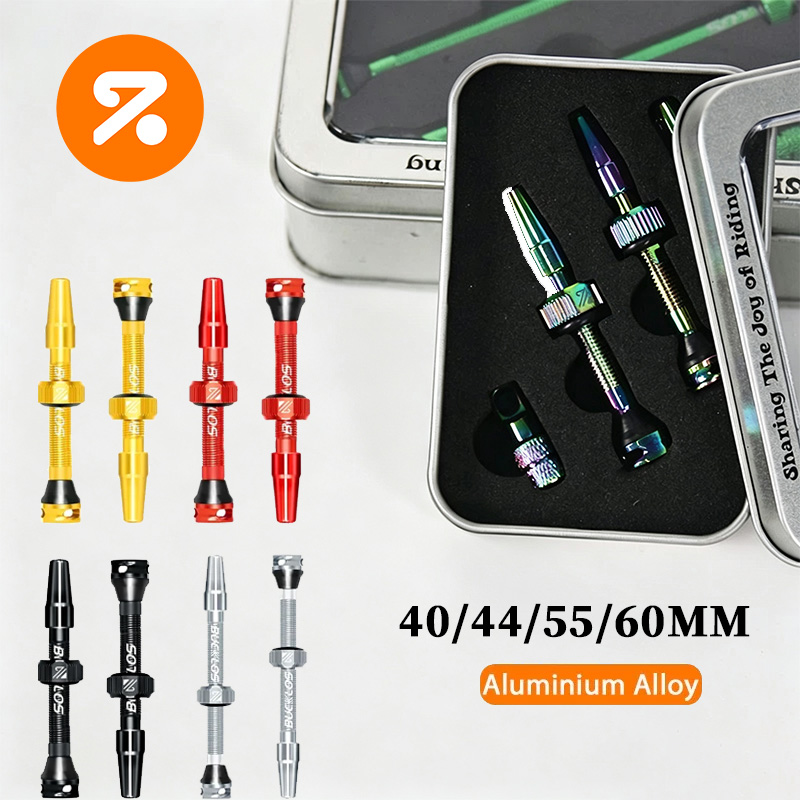 Tubeless Valve Core - Велосипедные бескамерные клапаны BUCKLOS 40/44/55/60 мм,
