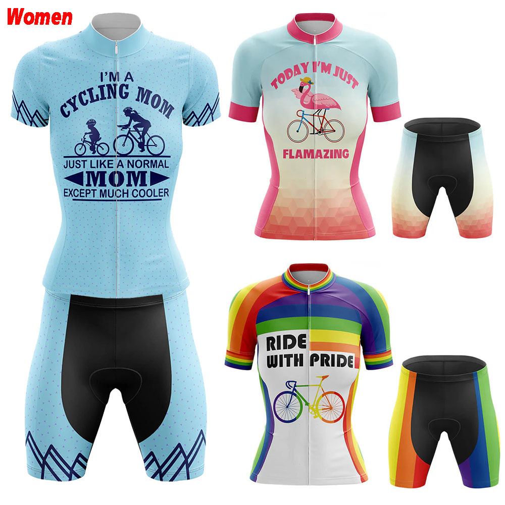 Mountain Biking Outfits Women - Ride With Pride, полиэстеровая одежда для