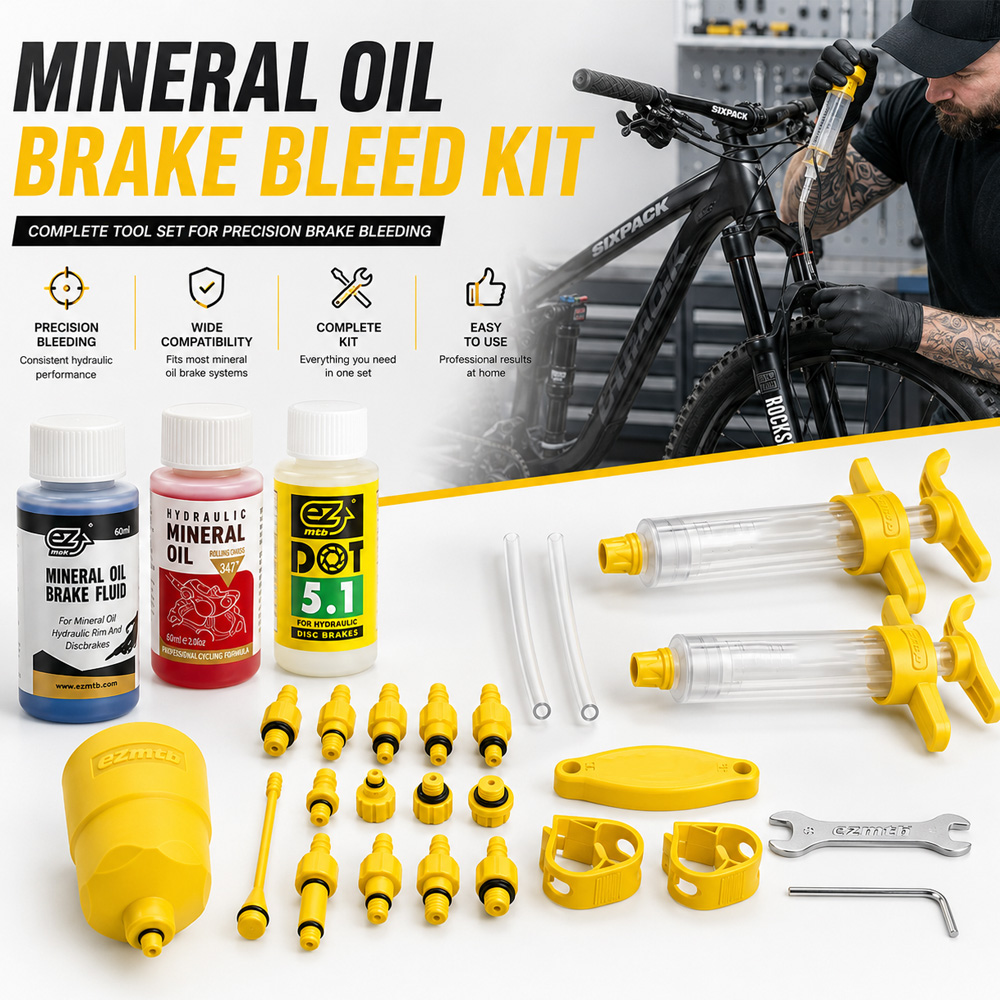 Минеральное масло для велосипе – обзор и цена Hydraulic Brake Bleed