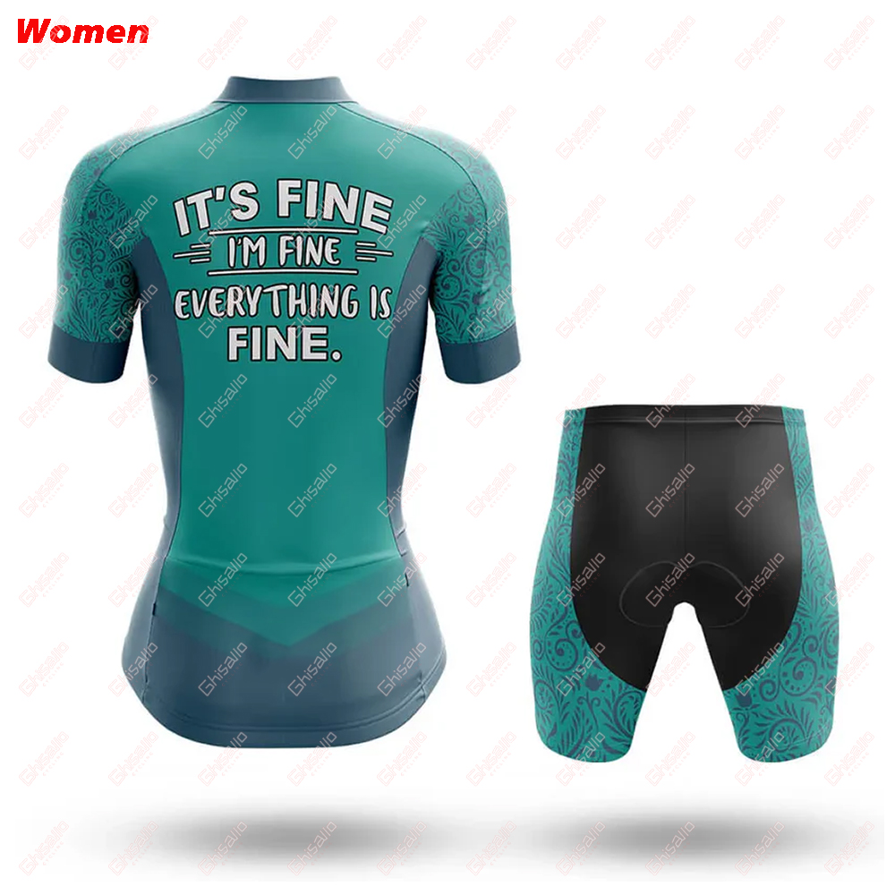 I'm Fine Полиэстер Одежда для  – обзор и цена Mountain Biking Outfits Women
