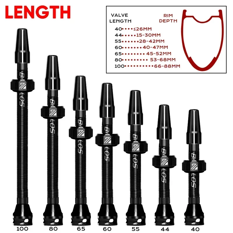 Велосипедные бескамерные клапа – обзор и цена Tubeless Valve Core