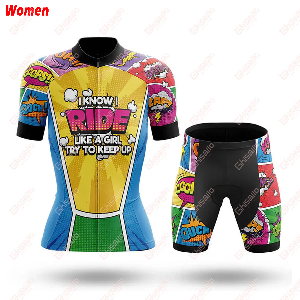 Like A Girl Комикс Полиэстер О – обзор и цена Mountain Biking Outfits Women