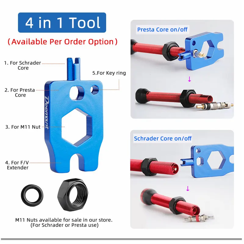 Велосипедный бескамерный ниппе – обзор и цена Tubeless Valve Core